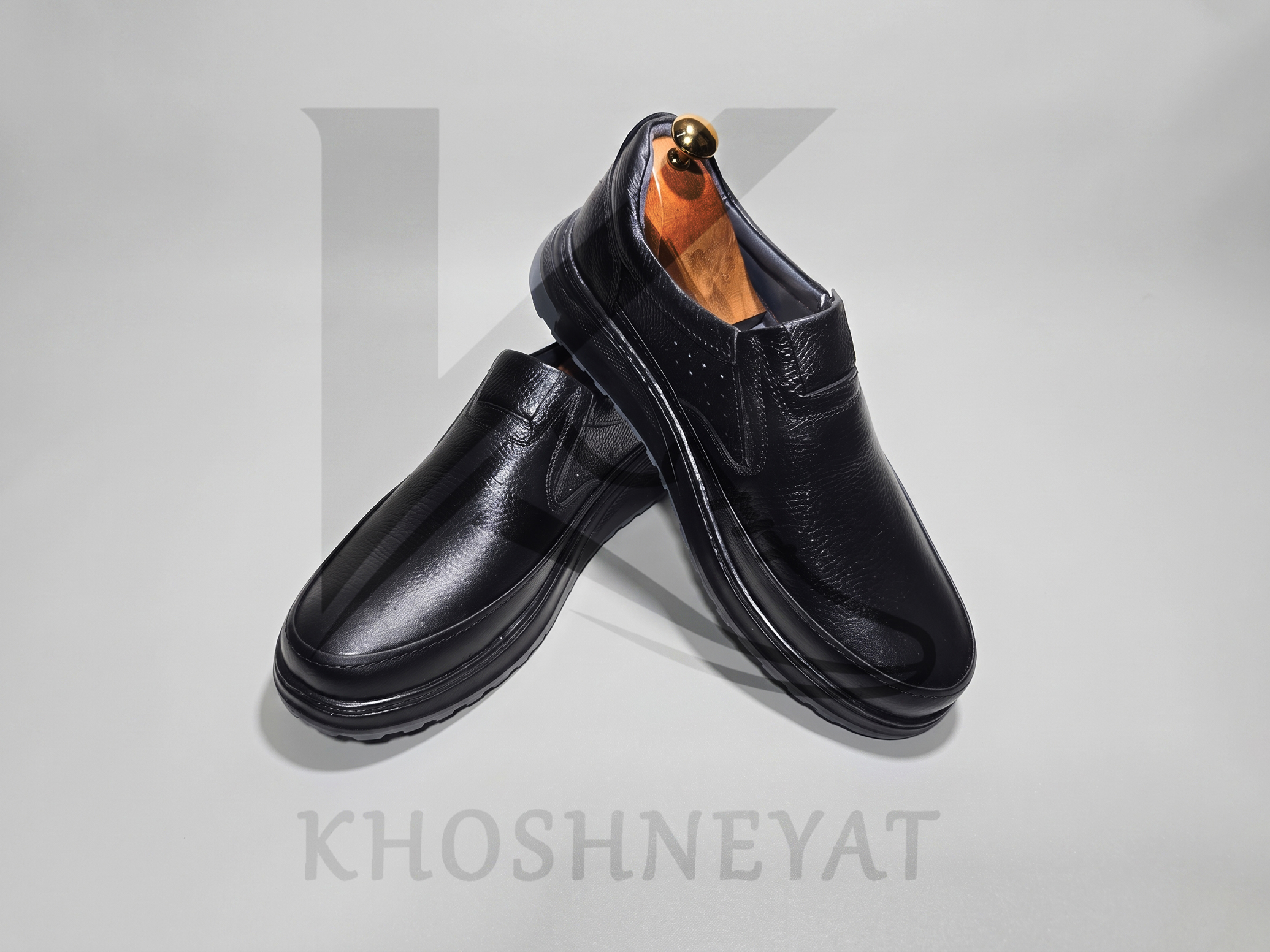 کفش مردانه اسپرت طبی چرمی کد 415